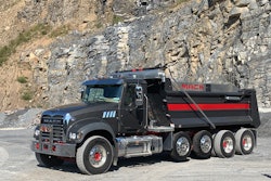 Mack Granite in a quarry