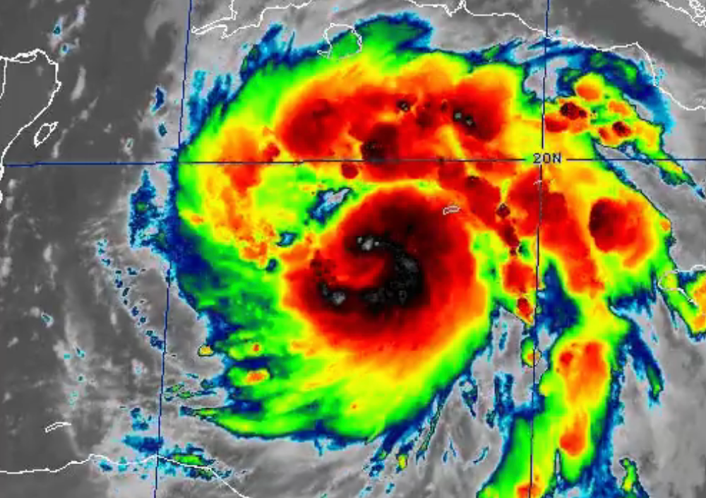 The National Weather Service forecasts Hurricane Ian to be a major hurricane in the eastern Gulf of Mexico during the middle of this week.