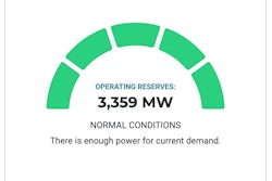 Texas electric grid meter