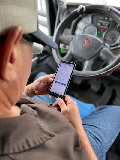 Tormap driver using XPO Connect app