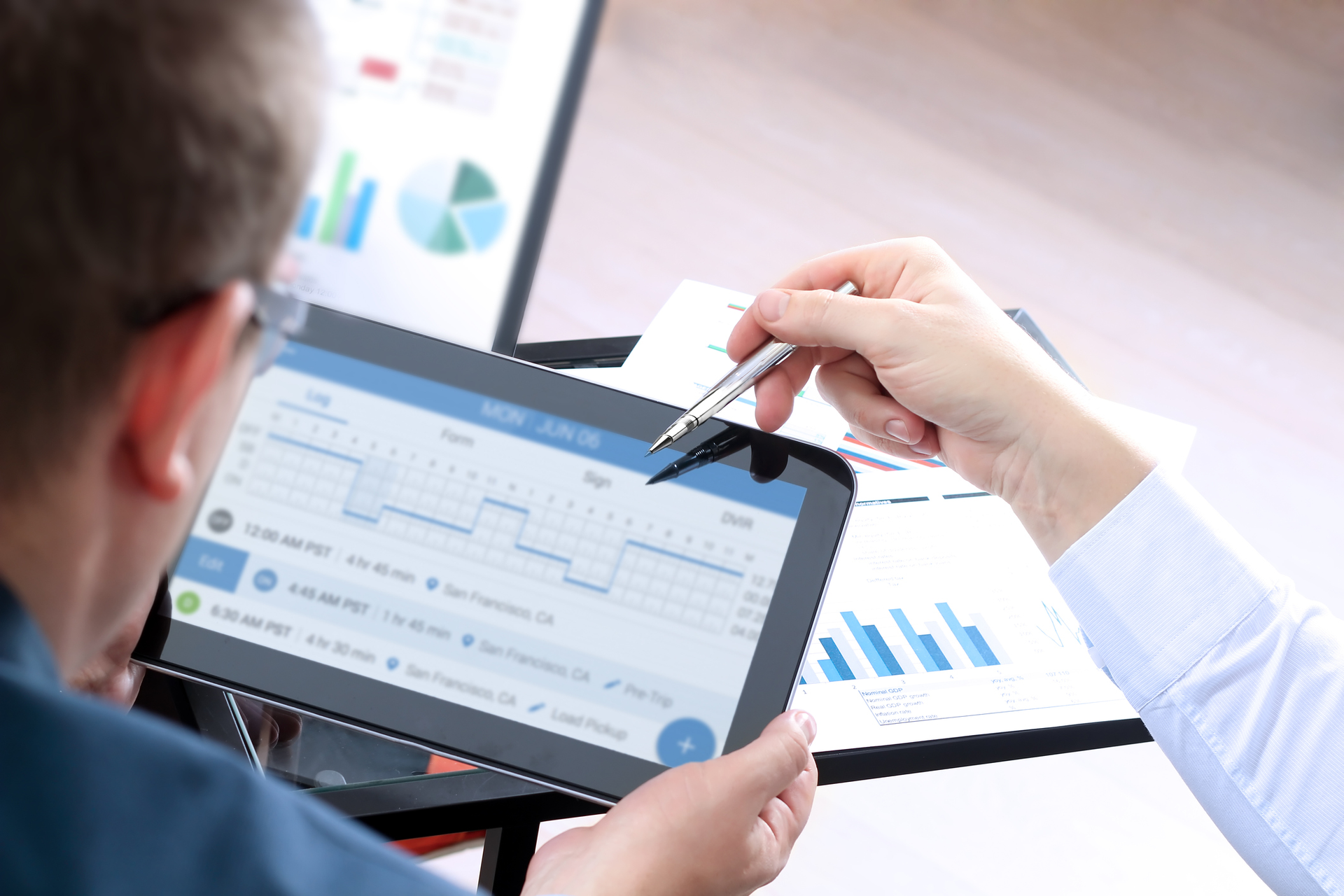electronic logging device
