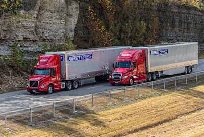 Averitt Express trucks