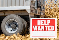 truck driver help wanted sign