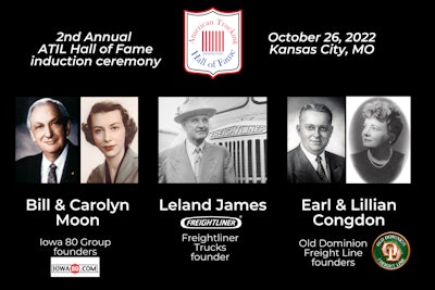 2022 American Trucking and Industry Leaders Hall of Fame inductees