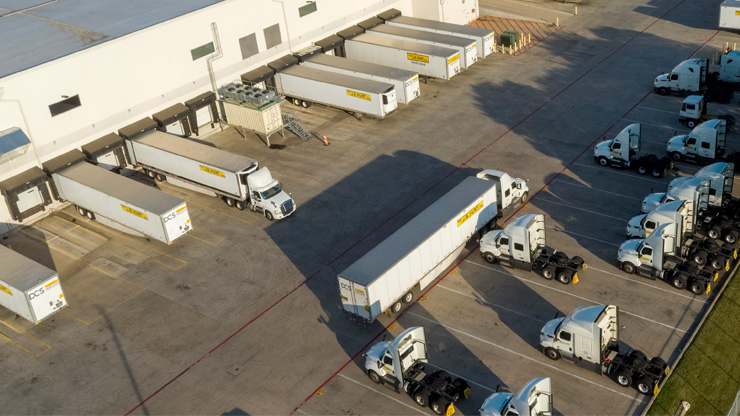 J.B. Hunt transloading facility