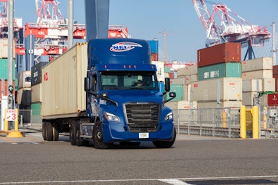NFI truck at port