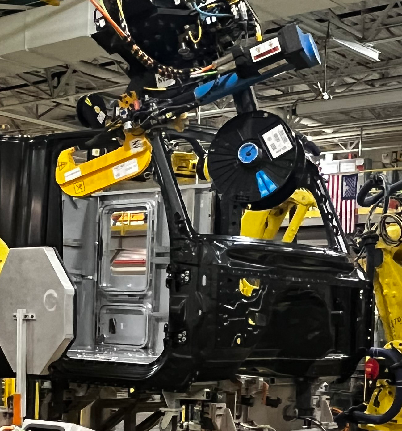 Kenworth truck assembly line