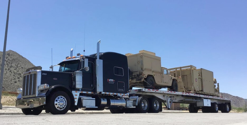 Clay's Transport truck