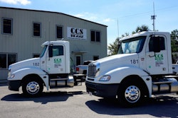 Chickasaw Container Services trucks