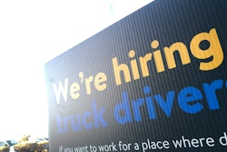 drivers wanted sign
