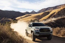 Toyota Tacoma crash test