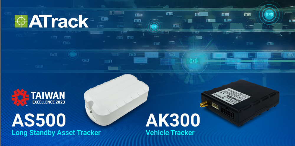 ATrack AS500 long standby asset tracker and AK300 vehicle tracker