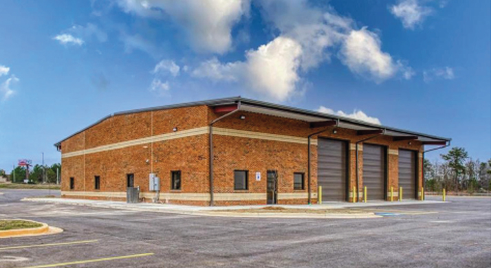 Ascend's McDonough terminal features parking for 100 units, 30 personal vehicles, and several maintenance bays that will operate around the clock to support all Ascend-owned equipment.