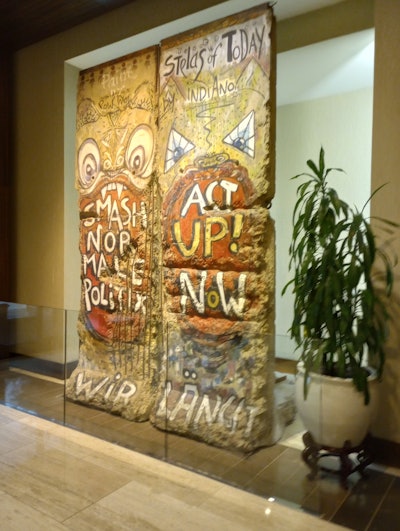 piece of the Berlin wall