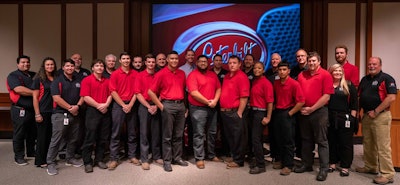 Peterbilt Technician Institute graduating class