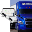 Swift truck with SkyBitz Kinnect trailer tracking device