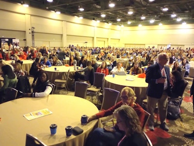 This year’s Women in Trucking Accelerate had a record setting 1,750 attendees.