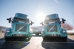 Ryder Volvo VNR Electric trucks