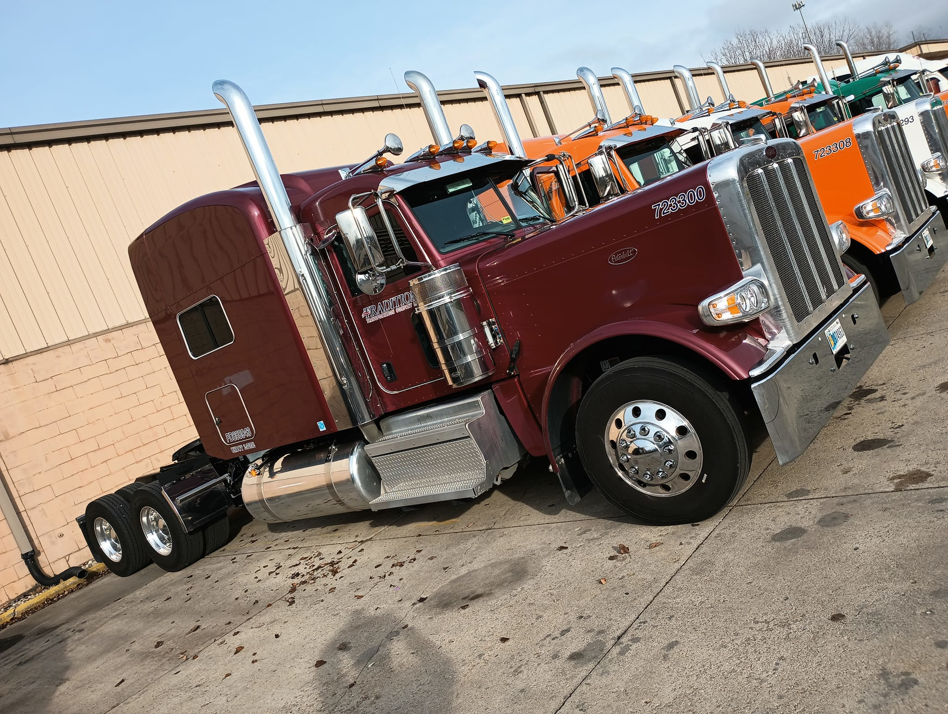 Tradition Transportation Group trucks