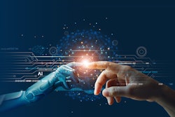 artificial intelligence interacts with a human