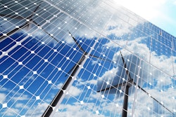 Wind turbines and solar panels