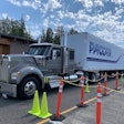 Kenworth W990 at a PACCAR media event