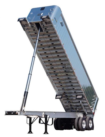 East Manufacturing Corp. (East Manufacturing) is recalling certain 2018-2021 Frame Dump Trailers. The steering arm may fracture during certain conditions, such as low speed and high side-loading.
