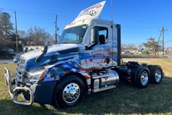 Leonard's Express U.S. Navy truck