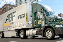 ABF Freight truck and trailer