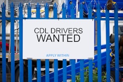 truck drivers wanted sign