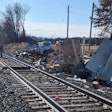 2022 Ford straight truck train collision