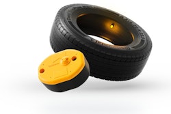Gen II sensors are mounted to the inner liner of the tire and are brand agnostic.