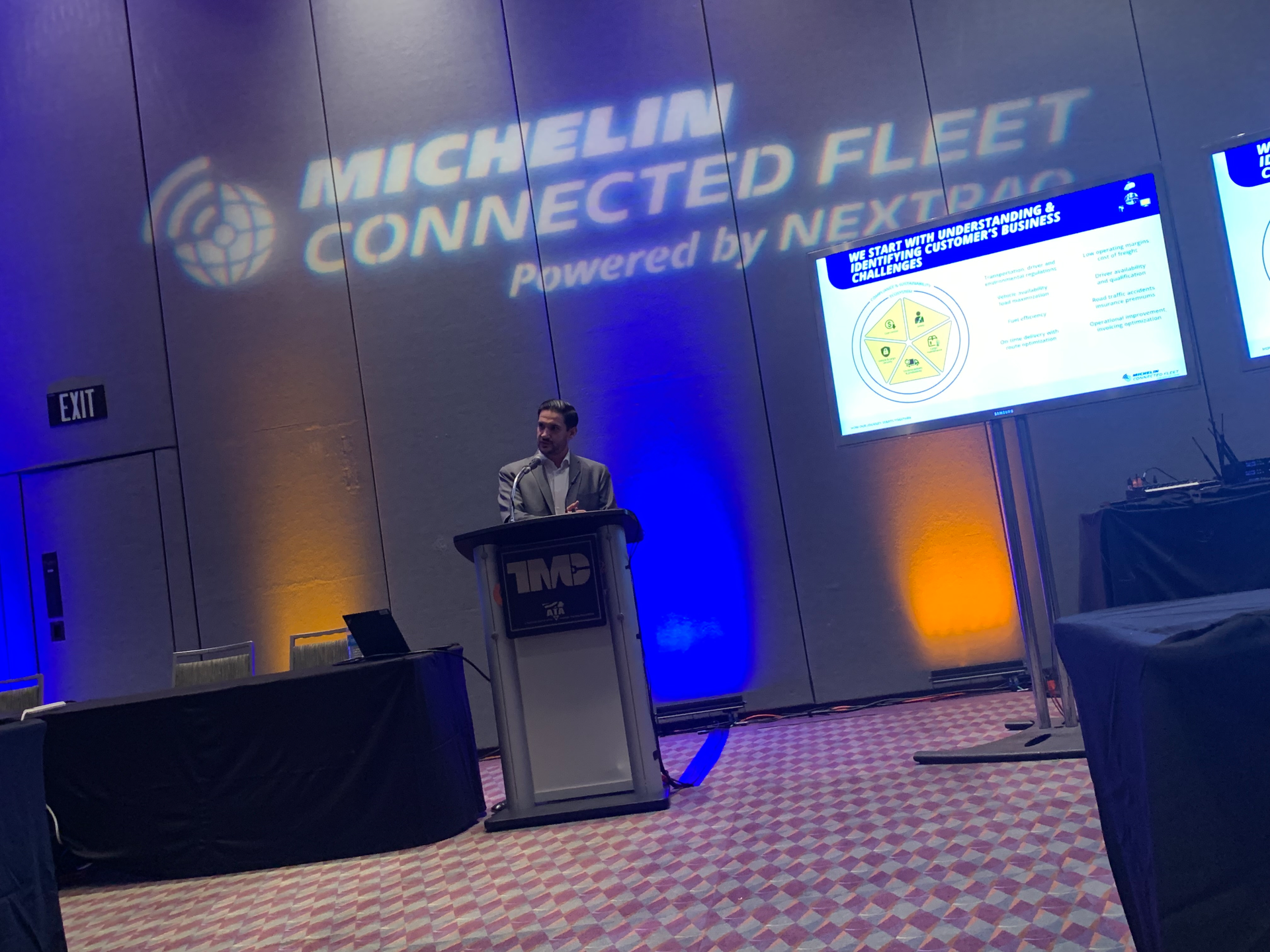 Michelin Connected Fleet President and COO Andy Beasley