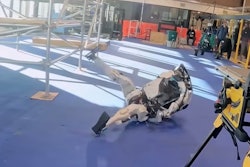 What goes up, must come down and that includes a robot at Boston Dynamics that took on and eventually conquered a scaffold obstacle course of sorts. Videos below show a gag reel and the scene where the robot emerges victorious.