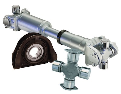 Driveline component collage from Cummins-Meritor