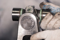 Replacing a universal joint on a heavy truck