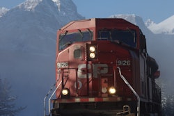 cp train in the mountains
