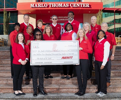 Averitt Express donation to St. Jude