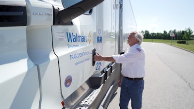 Walmart truck NTransit workflow app