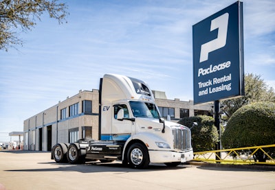 PacLease Peterbilt 579 EV