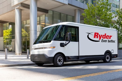 Ryder plans to introduce 4,000 BrightDrop electric vans to its fleet through 2025.