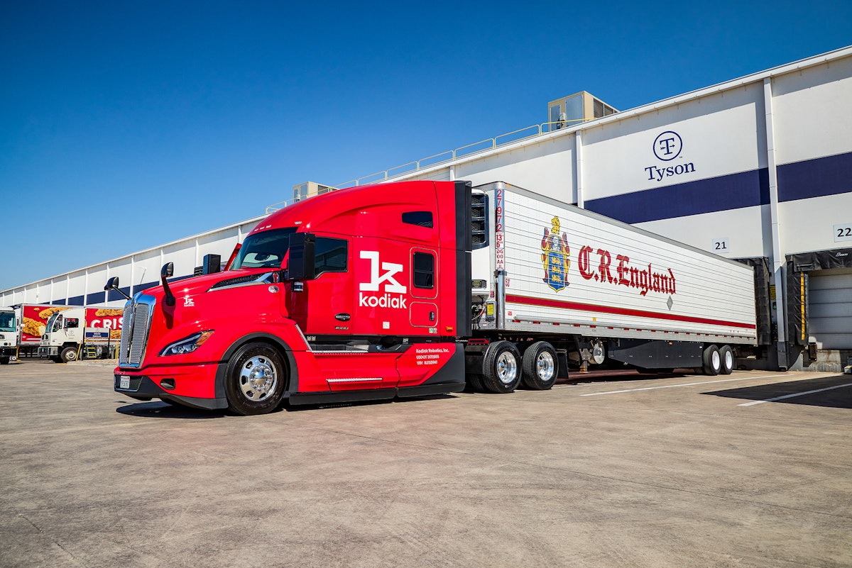 C.R. England announces autonomous partnership Commercial Carrier Journal