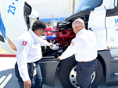 Walmart fleet truck