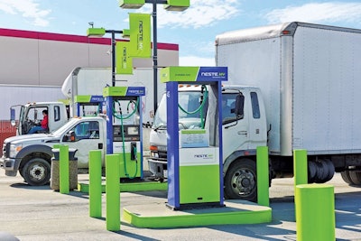 Imports of European-based Neste renewable diesel to the U.S. could decline as domestic production ramps up swiftly amid state and federal incentives.