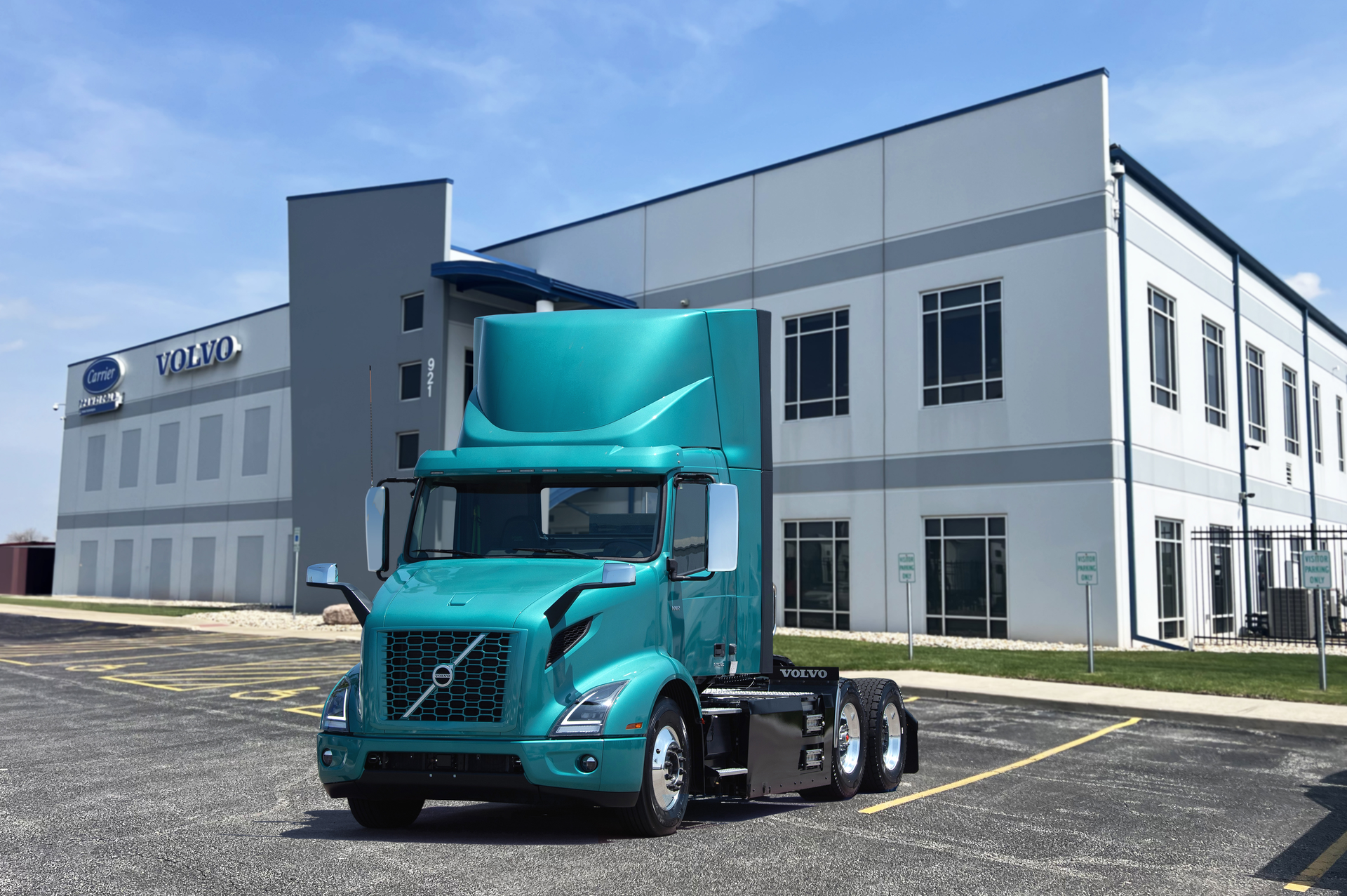 Volvo Trucks North America electric VNR Illinois
