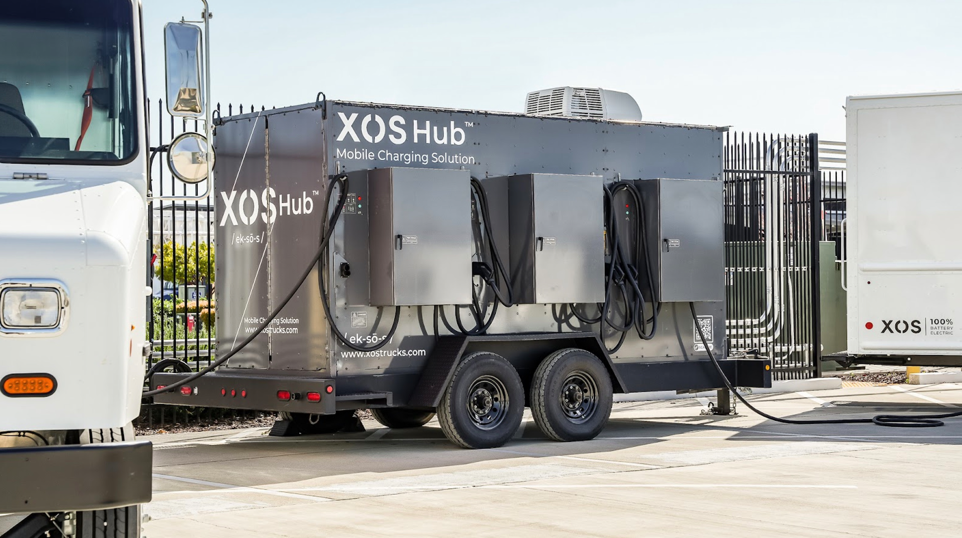 Xos mobile EV charger