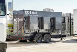 Xos mobile EV charger