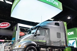 Hyliion Karno truck on display