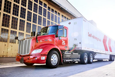 Kodiak Robotics Peterbilt 579EV
