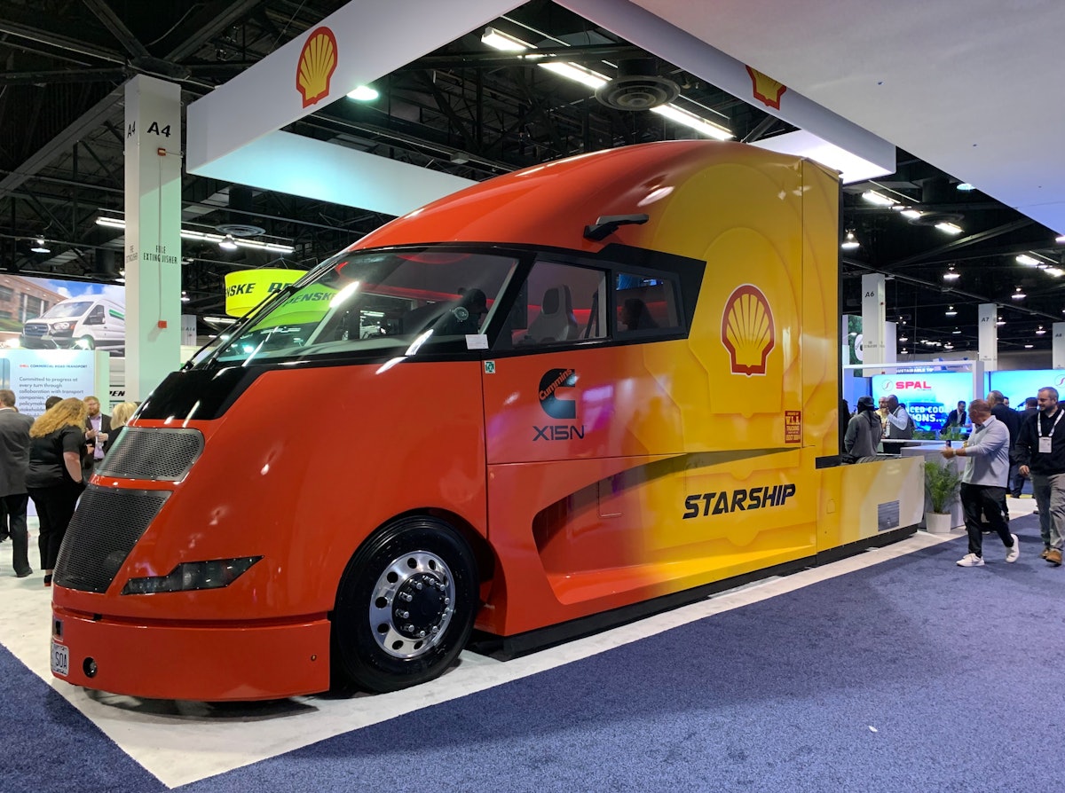 Shell rolls out newest Starship equipped with the Cummins X15N ...